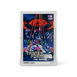 2026 - 1oz Transformers: The Movie (1986) Poster Silver Foil - (D-2)