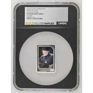 Harry Potter Trading Coin 2024 Niue S$2 Cornelius Fudge PF70 UC (D-3)