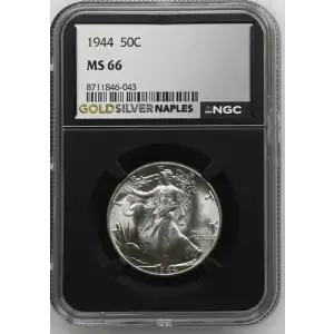 1944 50C Walking Liberty Half Dollar (S18A - B1)