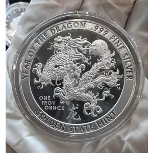 1 oz Silver GSM Year Of The Dragon