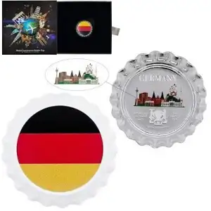 2021 6g Chad S500F World Landmarks GERMANY Bottle Cap (S23A) (3)