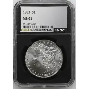 1883 $1 Morgan Dollar MS65 (S18A - B1)