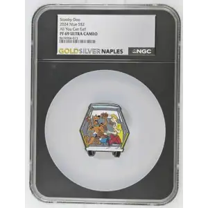 2024 Niue S$2 Scooby-DOO All You Can Eat PF69 (OB-13)
