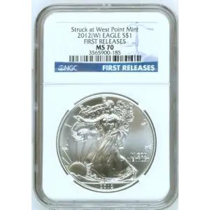 2012(W) FIRST RELEASES Struck at West Point Mint