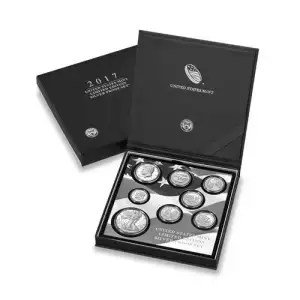 2017 United States Mint Limited Edition 2.5oz Silver Proof Set (D-8)