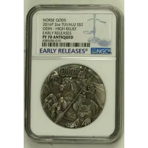 2016P 2oz ODIN - HIGH RELIEF EARLY RELEASES NORSE GODS (2)