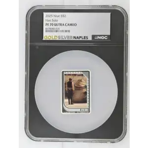 2025 1oz Niue S$2 Han Solo PF70 (OB-215)