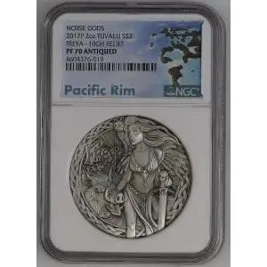 2017P 2oz FREYA - HIGH RELIEF NORSE GODS (2)