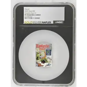 COMIX 2025 1oz Niue S$2 Fantastic 4 #1 PF70 (D-2)