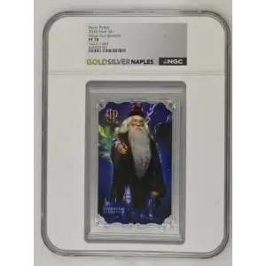 2026 Harry Potter - 5g Albus Dumbledore Silver Foil - Niue S$1 - NGC PF70 (D-3)