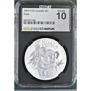 2024 P125 Australia S$1 Koala MS 70