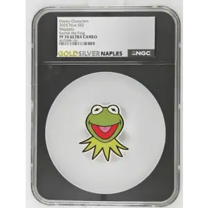 2025 Niue S$2 Disney Muppets Kermit PF70 (OB-21)