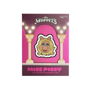 Agoro The Muppets Miss Piggy 2025 1oz S$2 Silver Coin (S23A)