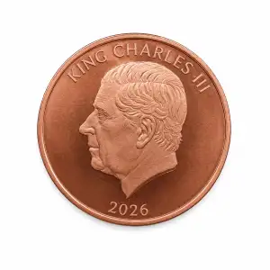 1 oz Copper Round King Charles III (3)