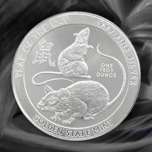 1 oz Silver GSM Year Of The Rat (2)