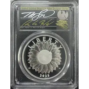 2025(P) - 1oz American Liberty Silver Medal - FDOI PCGS PR70DCAM (S19A-B30)