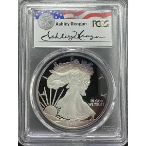 2010(W) - 1oz Silver Eagle Reagan Legacy Series - S$1 PCGS PR69DCAM (D11-B14)