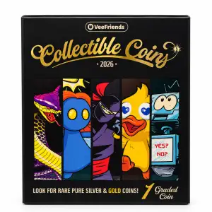 2026 - VeeFriends Collectible Coins Sealed Blind Box (D-2)
