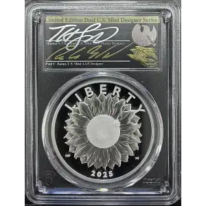 2025(P) - 1oz American Liberty Silver Medal - AR PCGS PR70DCAM (S19A-B30)