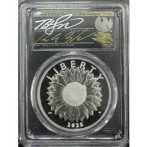 2025(P) - 1oz American Liberty Silver Medal - FDOI PCGS PR70DCAM (S19A-B30)