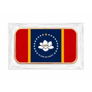 1 Oz Copper Bar Mississippi State Flag (2)