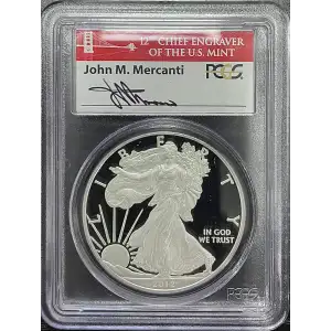 2012(S) - 1oz Silver Eagle 75th Ann. First Strike - S$1 PCGS PR69DCAM (D11-B17)