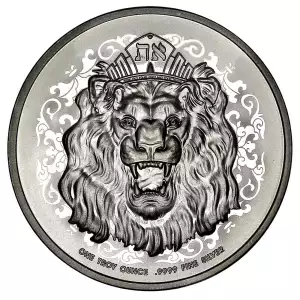 1 oz Silver Niue Roaring Lion Head 2023 (2)
