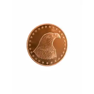 1 oz Copper Eagle Head (2)