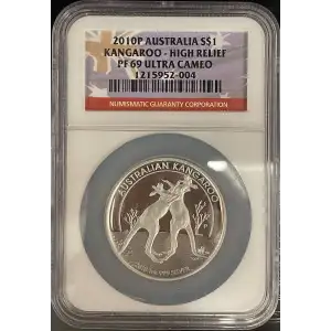 2010P Kangaroo - High Relief ULTRA CAMEO