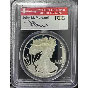 2012(S) - 1oz Silver Eagle 75th Ann. First Strike - S$1 PCGS PR70DCAM (D11-B17)