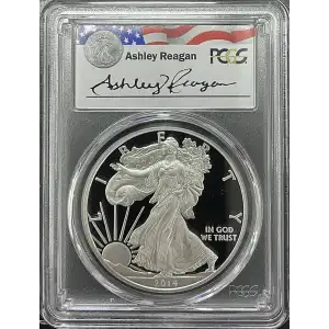 2014(W) - 1oz Silver Eagle Reagan Legacy Series - S$1 PCGS PR69DCAM (D11-B14)