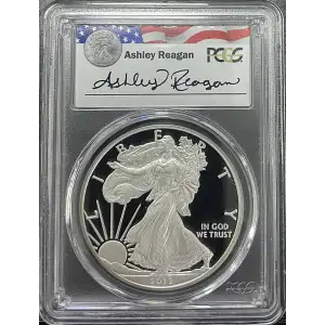 2012(W) - 1oz Silver Eagle Reagan Legacy Series - S$1 PCGS PR69DCAM (D11-B17)