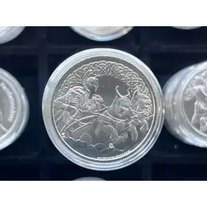 1 oz Silver Norse God Freya Goddess of Love 2022 (2)