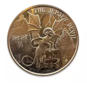 1 oz Cryptid Creatures Copper Jersey devil