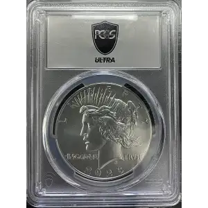 2023 - 0.77oz Peace Silver Dollar - PCGS MS70 (S12B-B12) (2)