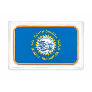 1 Oz Copper South Dakota State Flag (2)