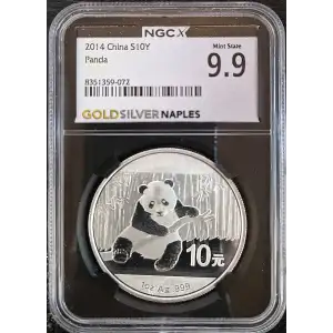 2014 China S10Y Panda MS69 (Storage 12A)