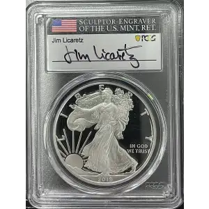 2019(S) - 1oz Silver Eagle First Day of Issue - S$1 PCGS PR70DCAM (D11-B17)