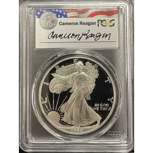 1994(P) - 1oz Silver Eagle Reagan Legacy Series - S$1 PCGS PR69DCAM (D11-B14)