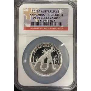 2010P Kangaroo - High Relief ULTRA CAMEO