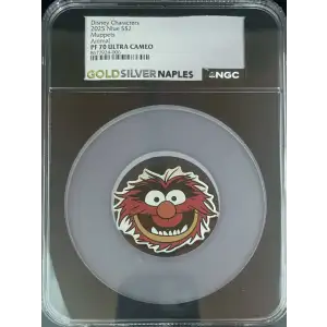 2025 Niue S$2 Disney Muppets Animal PF70 (OB-36) (2)