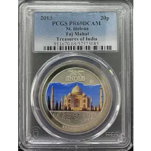 2013 20p Taj Mahal Treasures of India, DCAM (2)