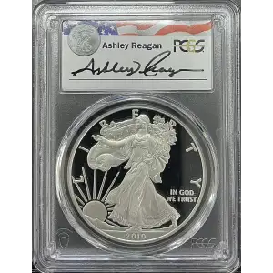 2010(W) - 1oz Silver Eagle Reagan Legacy Series - S$1 PCGS PR69DCAM (D11-B14)