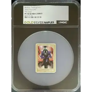 Batman Trading Coin 2025 Niue S$2 The Joker PF70 (OB-51) (2)