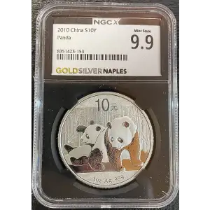 2010 China S10Y Panda MS69 (Storage 12A)  (2)