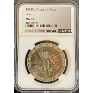 1983 - Mexico 1 Onza Libertad - 1oz Silver - MS65 (Storage 11A)