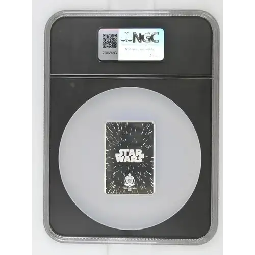 Star Wars: Trading Coins 2025 1oz Niue S$2 TIE Fighter PF70 (OB-215) (2)