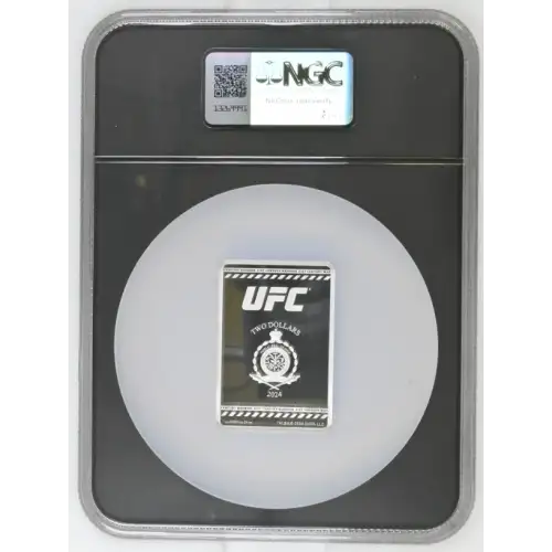 UFC 300 2024 1oz Niue S$2 Max Halloway PF 69 Ultra Cameo (OB-210)