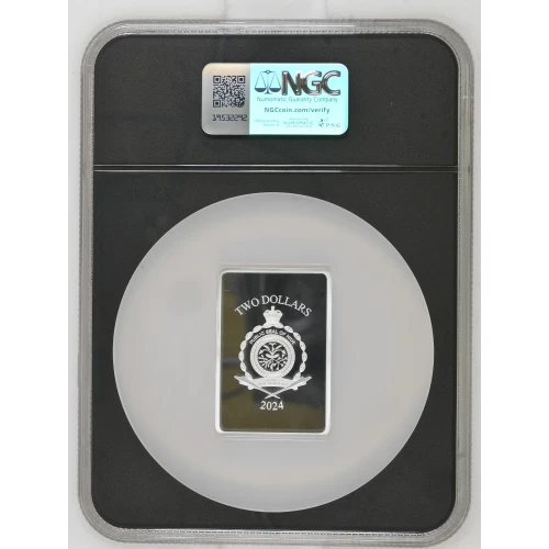 UFC Trading Coins 2024 1oz Niue S$2 Aljamain Sterling PF69 UC (D-2) (2)