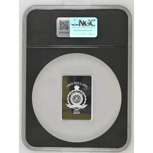 UFC Trading Coins 2024 1oz Niue S$2 Jared Cannonier PF70 (D-2) (2)